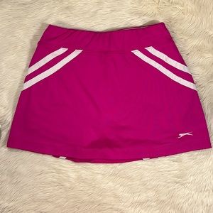Slazenger Tennis Skirt, Deep Pink, Women’s XS